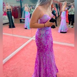 Purple Prom Dress